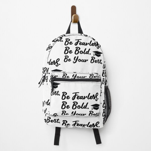 Item preview, Be Fearless Bold Best - Inspirational Graduation Day Motivational Gift designed and sold by FuzionRaptor.