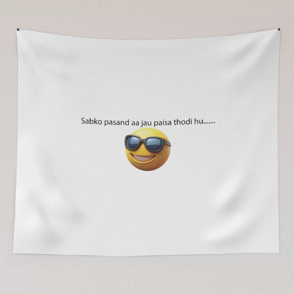 Item preview, Savage Hindi Quote - Sabko Pasand Aa Jau Paisa Thodi Hu designed and sold by auran14.