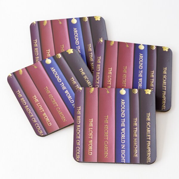 Item preview, Some classic novels in a row designed and sold by OzzyluArt.