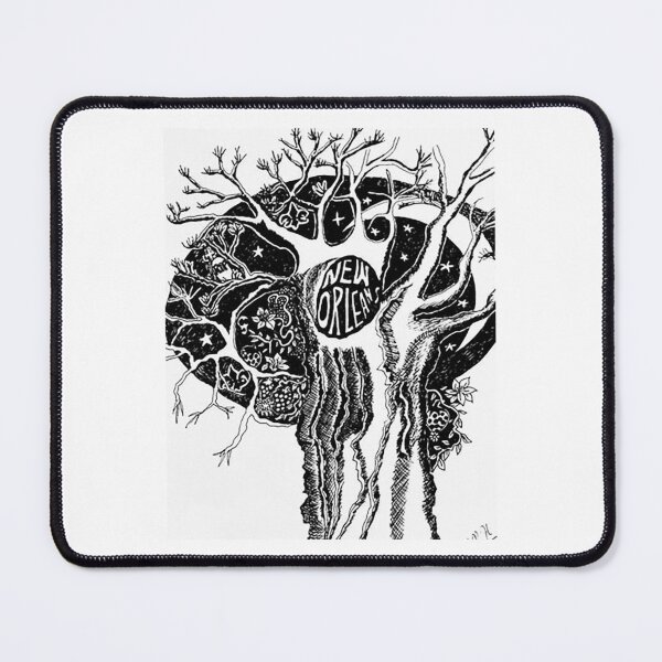Item preview, New Orleans Tree in the Moonlight designed and sold by hogelstick.