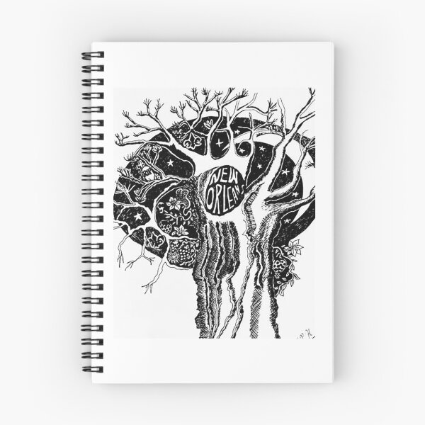 Item preview, New Orleans Tree in the Moonlight designed and sold by hogelstick.