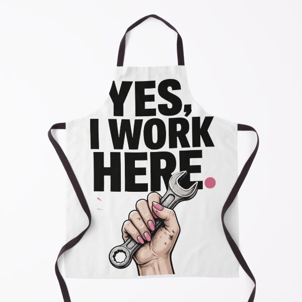 Item preview, Yes I Work Here Women Mechanic designed and sold by PINK FREE.