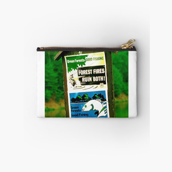 Item preview, U.S. Forest Service, Sign, Forest Fires Ruin Green Forests and Good Fishing designed and sold by AMacGPhilly.