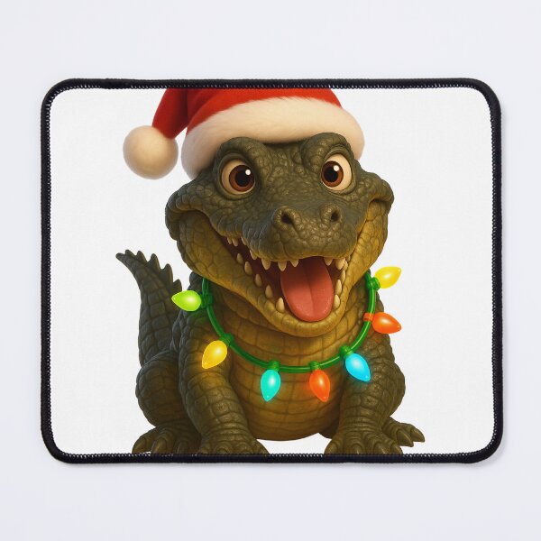 Item preview, Christmas Crocodylomorph designed and sold by Sillytoe.
