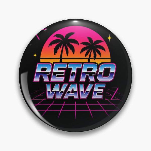 Item preview, Synthwave Neon Sunset with Palm Trees designed and sold by deershop23.
