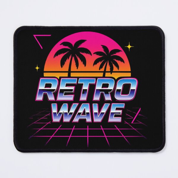 Item preview, Synthwave Neon Sunset with Palm Trees designed and sold by deershop23.