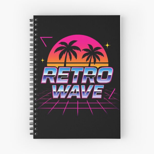 Item preview, Synthwave Neon Sunset with Palm Trees designed and sold by deershop23.