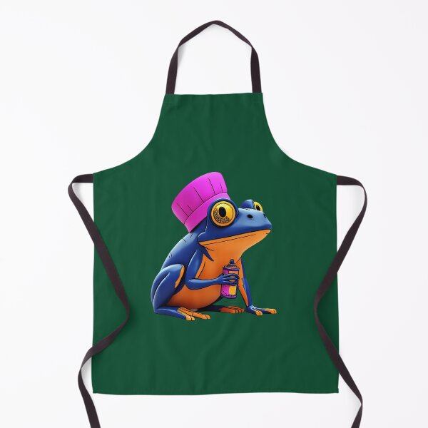 Item preview, cyberpunk style frog designed and sold by geekmania48.