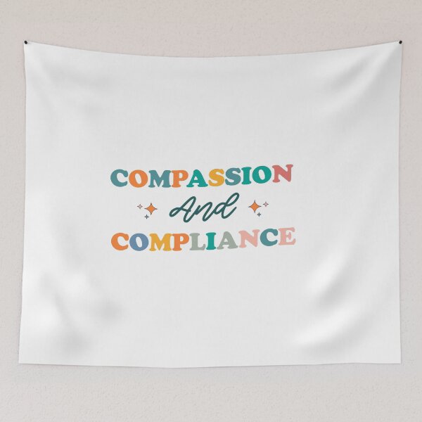 Item preview, compassion over compliance - To all beautiful special education SPED Teacher beautiful Groovy design  designed and sold by Artsy Apparels.