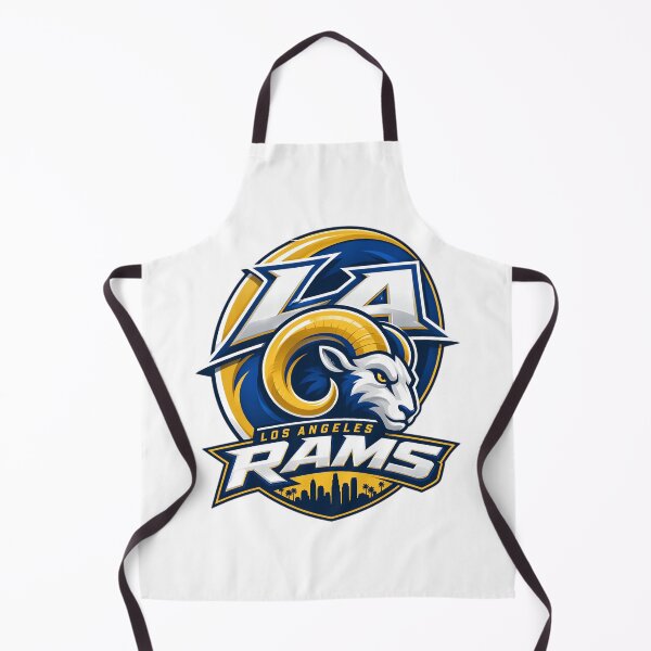 Item preview, LA Rams “Golden Charge” — High-Impact Modern Ram Crest Logo designed and sold by Nigelum.