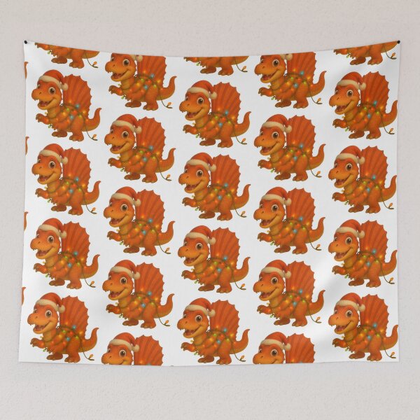 Item preview, Christmas Dimetrodon designed and sold by Sillytoe.