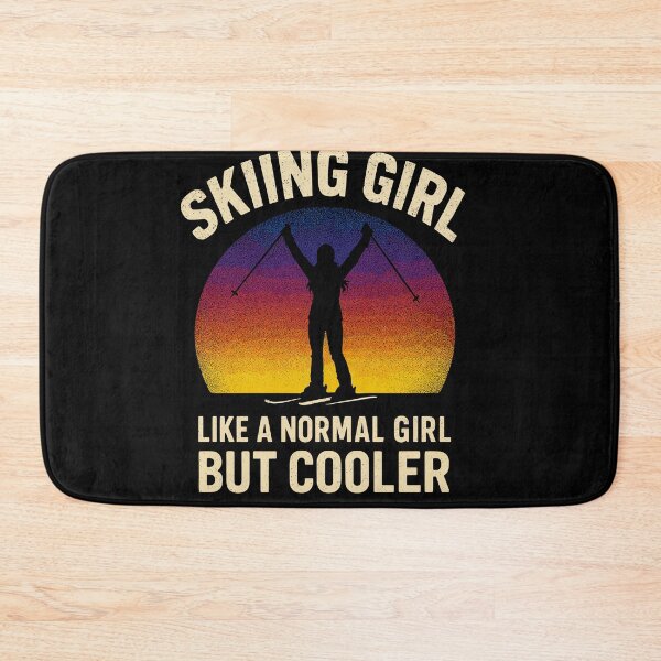 Item preview, Skiing Girl Like A Normal Girl But Cooler designed and sold by Svenniibee.