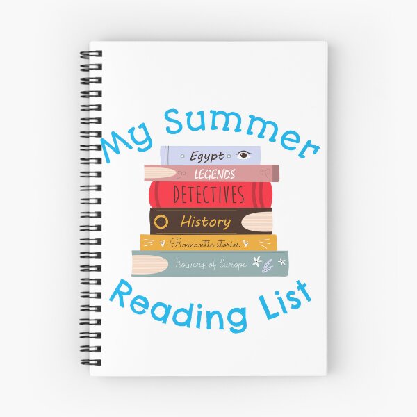 Item preview, My Summer Reading List designed and sold by HoppingCreation.