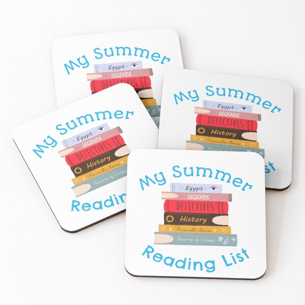 Item preview, My Summer Reading List designed and sold by HoppingCreation.