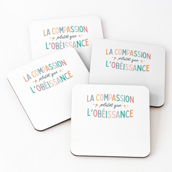 Item preview, La compassion plutôt que l’obéissance - À toutes les belles enseignantes en éducation spécialisée — design groovy designed and sold by Artsy Apparels.