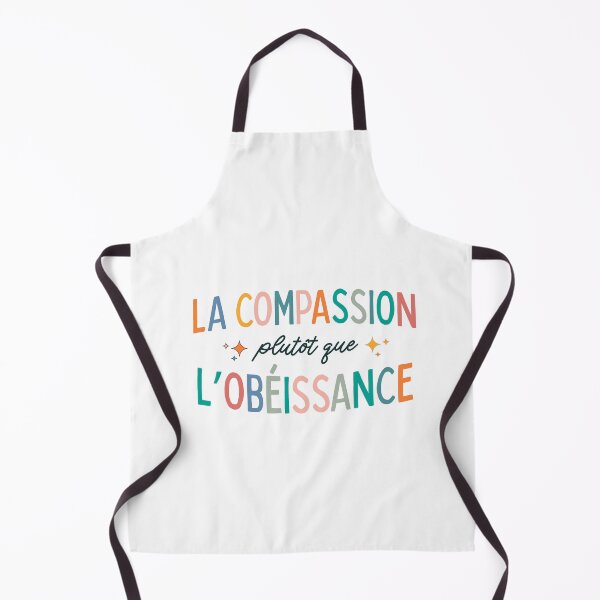 Item preview, La compassion plutôt que l’obéissance - À toutes les belles enseignantes en éducation spécialisée — design groovy designed and sold by Artsy Apparels.