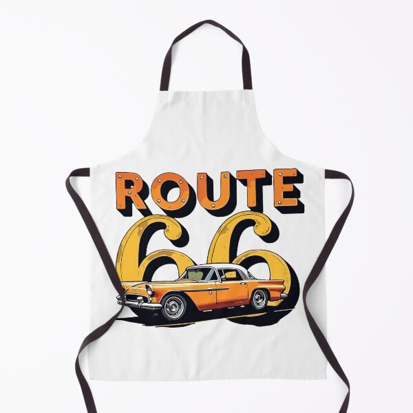 Item preview, Vintage Classic Car Route 66 designed and sold by PrintCarClub.