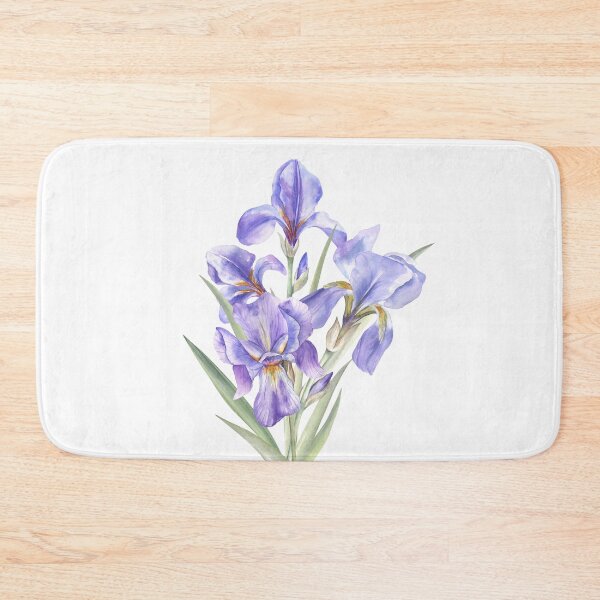 Item preview, Bouquet of Watercolor Irises designed and sold by Flowersforbear.