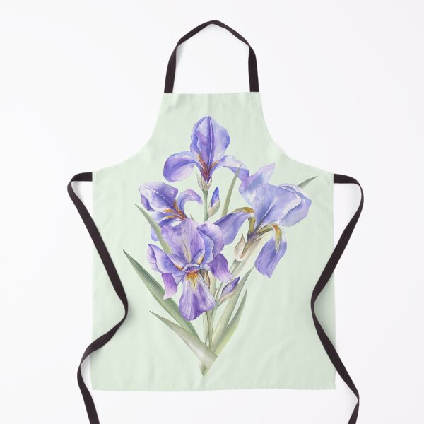 Item preview, Bouquet of Watercolor Irises designed and sold by Flowersforbear.