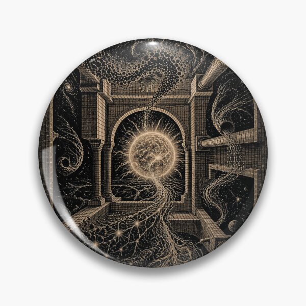 Item preview, Astrophage x Escher - Project Hail Mary Fan Art designed and sold by hesjustken.