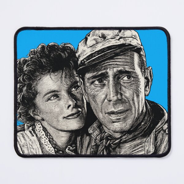 Item preview, Humphrey Bogart and Katharine Hepburn from The African Queen designed and sold by Analog Aura .