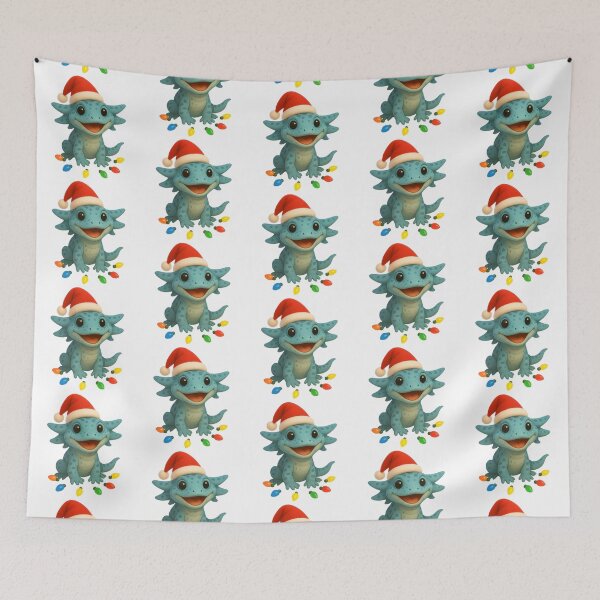 Item preview, Christmas Diplocaulus designed and sold by Sillytoe.
