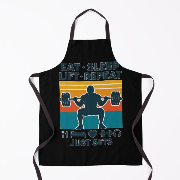 Item preview, Eat Sleep Lift Repeat Just Sets Gym Motivation designed and sold by Svenniibee.