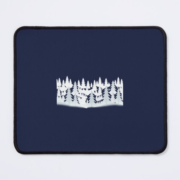 Item preview, Minimal Foggy Woods Pattern designed and sold by Le Grand Requin.