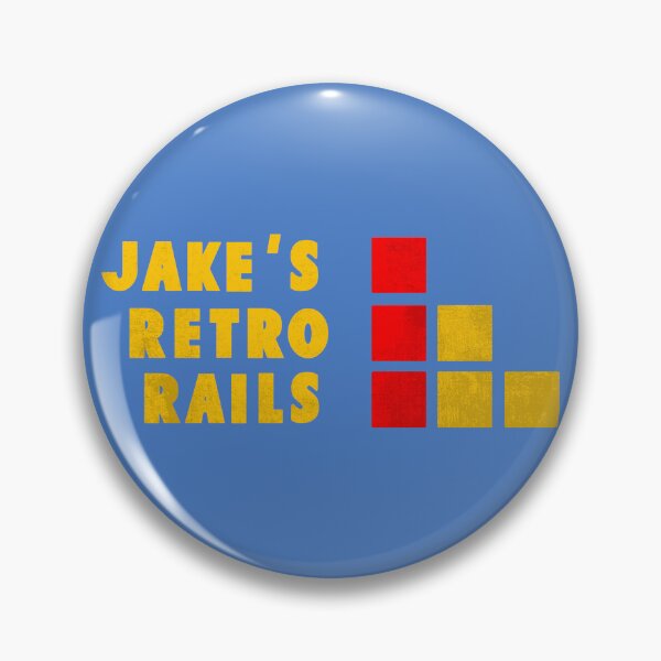 Item preview, Jake's Retro Rails - Alt Logo designed and sold by Jake's Retro Rails.