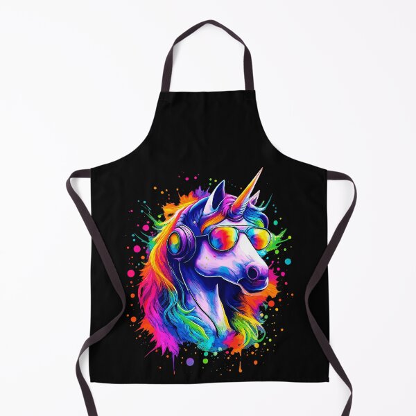 Item preview, Rainbow Unicorn With Headphones And Sunglasses designed and sold by Svenniibee.