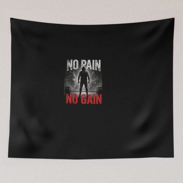 Item preview, No Pain No Gain Dark Gym Scene designed and sold by Kupeliemre.