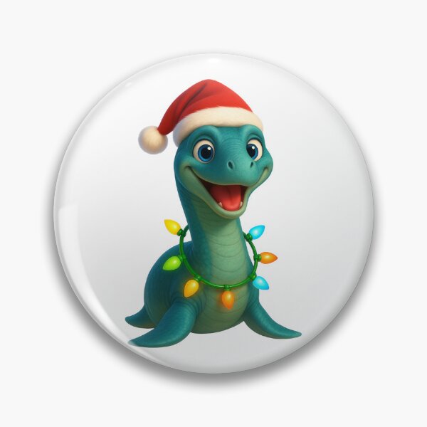 Item preview, Christmas Elasmosaurus designed and sold by Sillytoe.