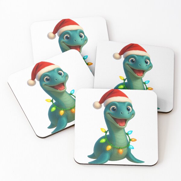 Item preview, Christmas Elasmosaurus designed and sold by Sillytoe.