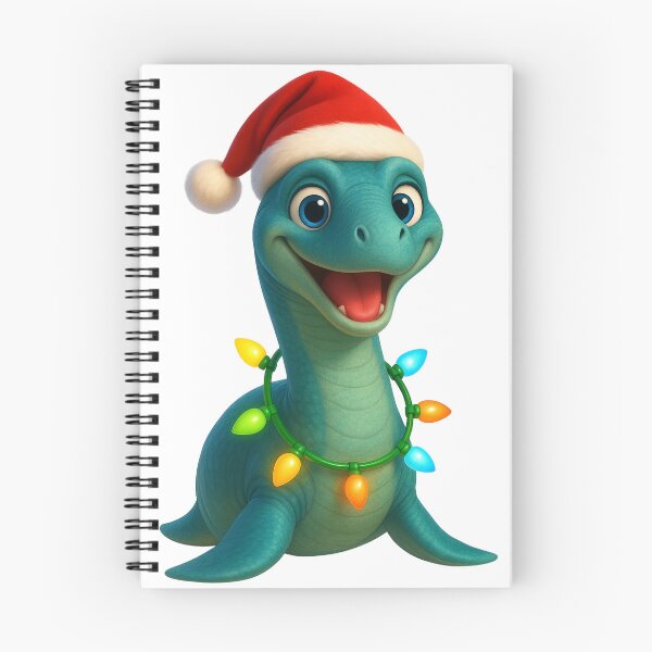 Item preview, Christmas Elasmosaurus designed and sold by Sillytoe.