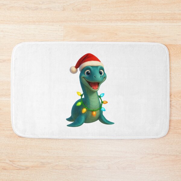 Item preview, Christmas Elasmosaurus designed and sold by Sillytoe.