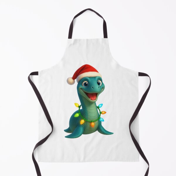 Item preview, Christmas Elasmosaurus designed and sold by Sillytoe.