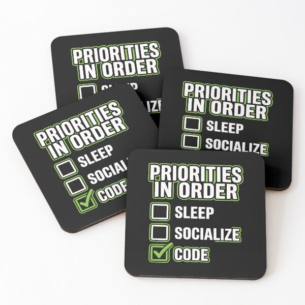 Item preview, Productivity Checklist Code Over Everything Humor designed and sold by Ixnor.