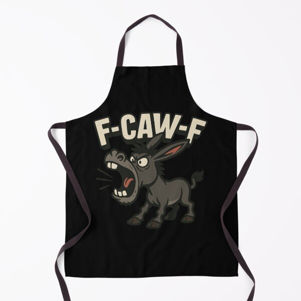 Item preview, F CAW F Angry Donkey Cartoon Screaming designed and sold by Svenniibee.