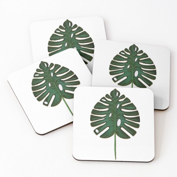Item preview, Monstera Leaf Illustration - Tropical Botanical Art designed and sold by IO Soul Spaces.