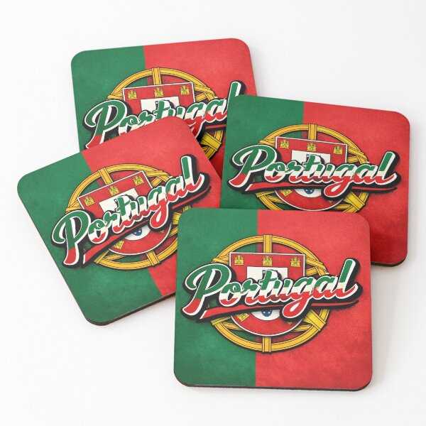 Item preview, Portugal Flag Typography – Portuguese National Pride Vintage Script Design designed and sold by GarnerSupplyCo.