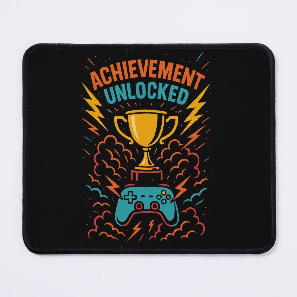 Artikelvorschau, Achievement Unlocked Gaming Trophäe Controller entworfen und verkauft von Svenniibee.