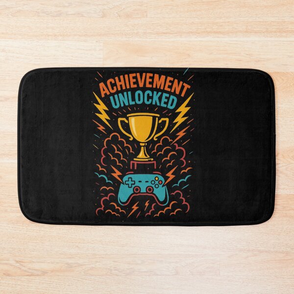 Artikelvorschau, Achievement Unlocked Gaming Trophäe Controller entworfen und verkauft von Svenniibee.