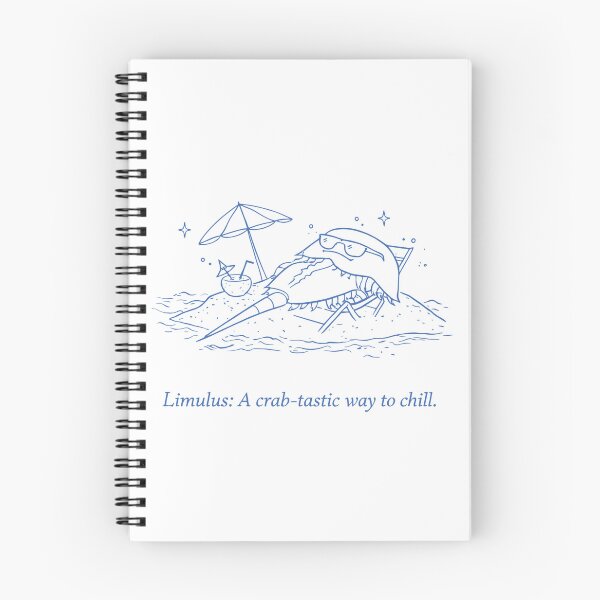 Item preview, Limulus Crab Tastic Chill Blue Line Art designed and sold by JessArty ⭐⭐⭐⭐⭐.