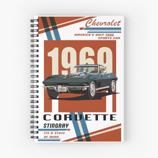 Item preview, Vintage Classic Car Corvette Stingray designed and sold by PrintCarClub.
