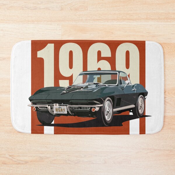 Item preview, Vintage Classic Car Corvette Stingray designed and sold by PrintCarClub.