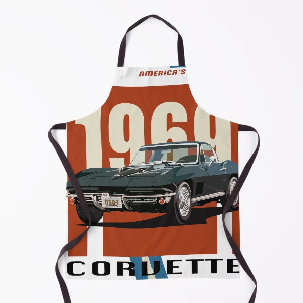 Item preview, Vintage Classic Car Corvette Stingray designed and sold by PrintCarClub.