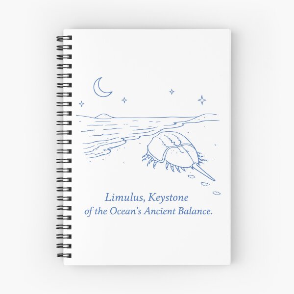 Item preview, Limulus Keystone Ancient Ocean Blue Art designed and sold by JessArty ⭐⭐⭐⭐⭐.