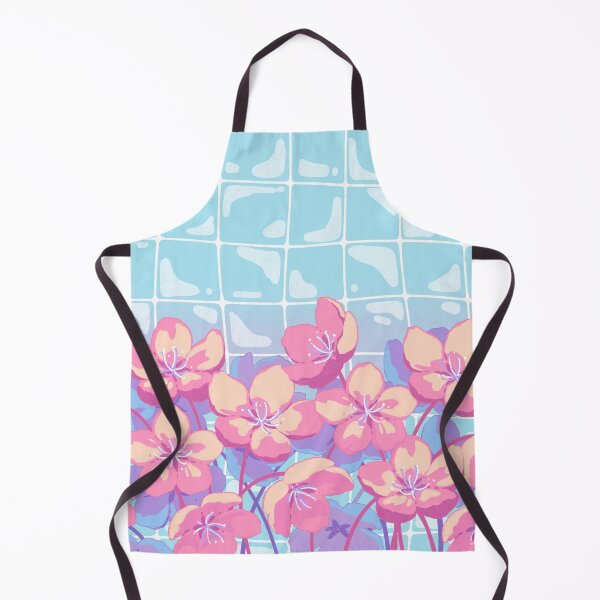 Item preview, Cute Colorful Floral Illustration with Pink Yellow Flowers designed and sold by MinimalAnGo.