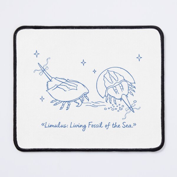 Item preview, Limulus Living Fossil of the Sea Blue Art designed and sold by JessArty ⭐⭐⭐⭐⭐.