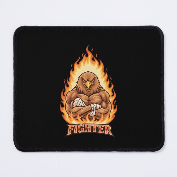 Item preview, Fiery Eagle Fighter Mascot Gaming Design designed and sold by Omar-2D.
